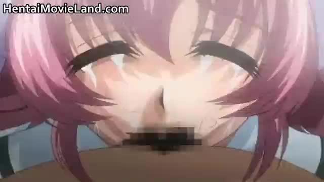 After lending anime babe jizzed