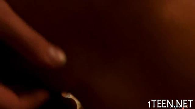 Amorous sex with slit licking