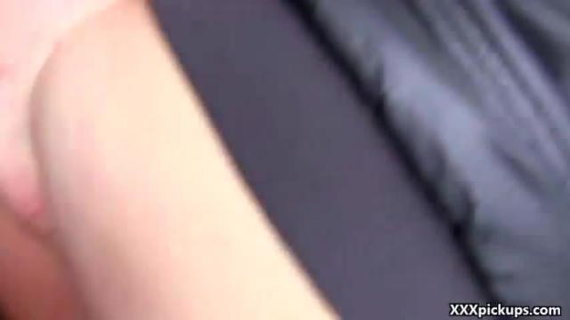 Sexy euro slut nailed tough on pickup 28
